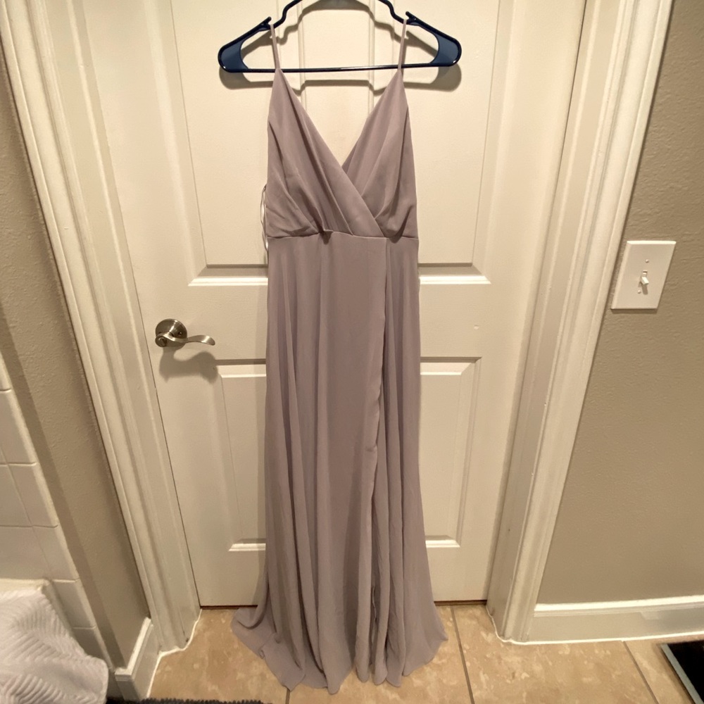 NWT Birdy Grey Kaia Chiffon Bridesmaid Dress Lilac